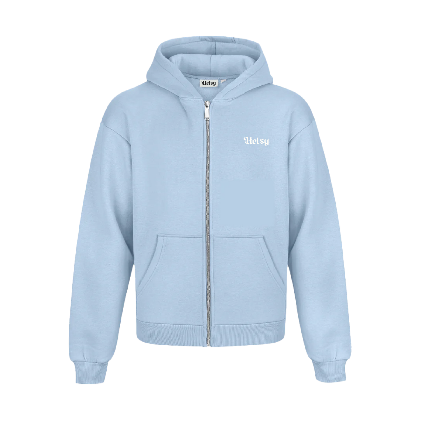 Zip hoodie Ice Blue