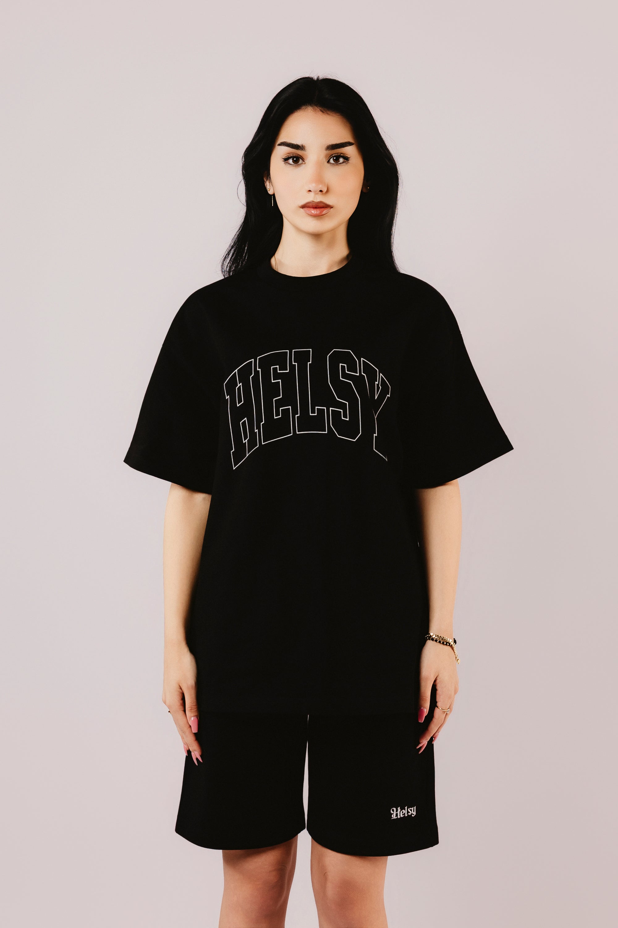 Black Printed T-Shirt