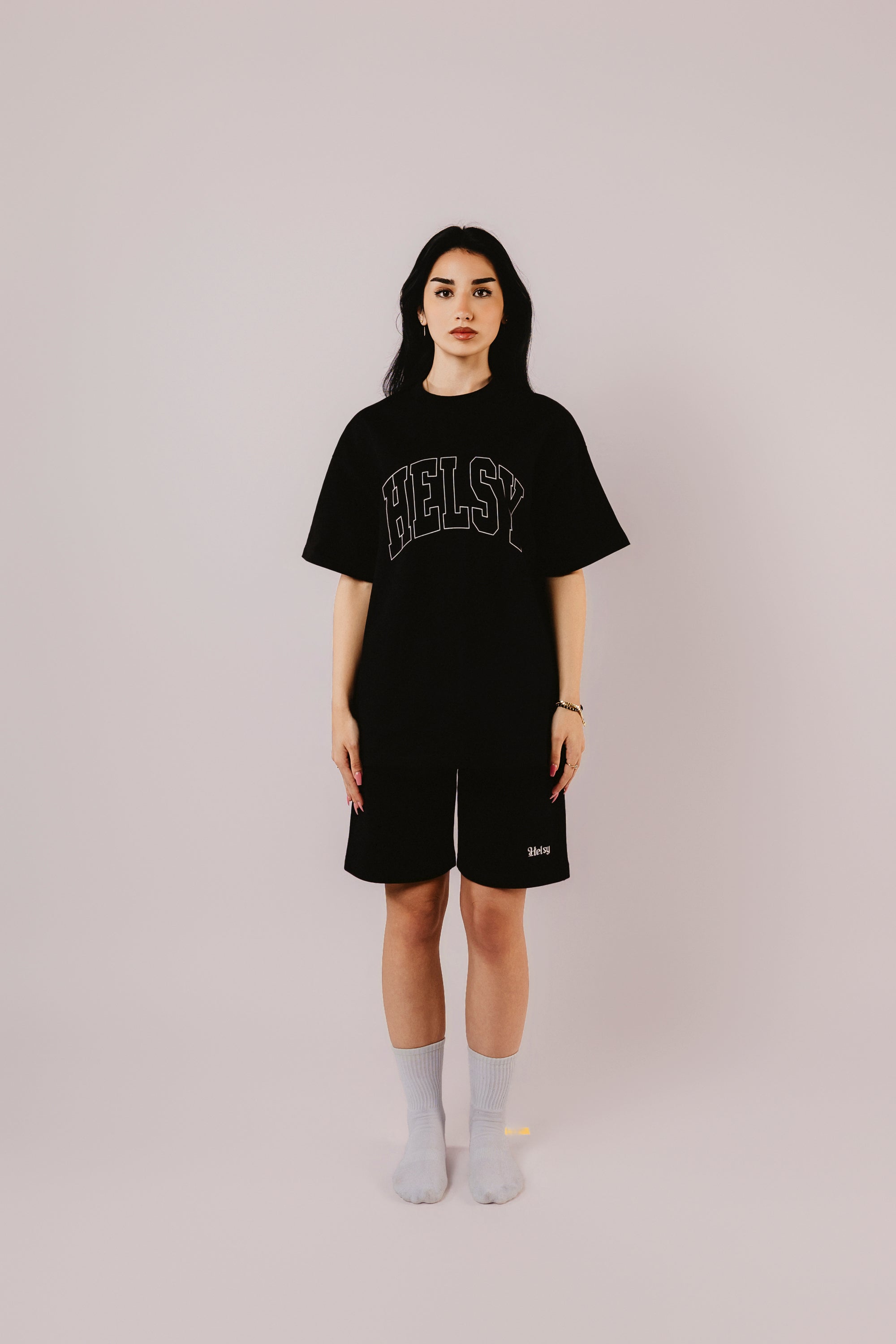 Black Printed T-Shirt