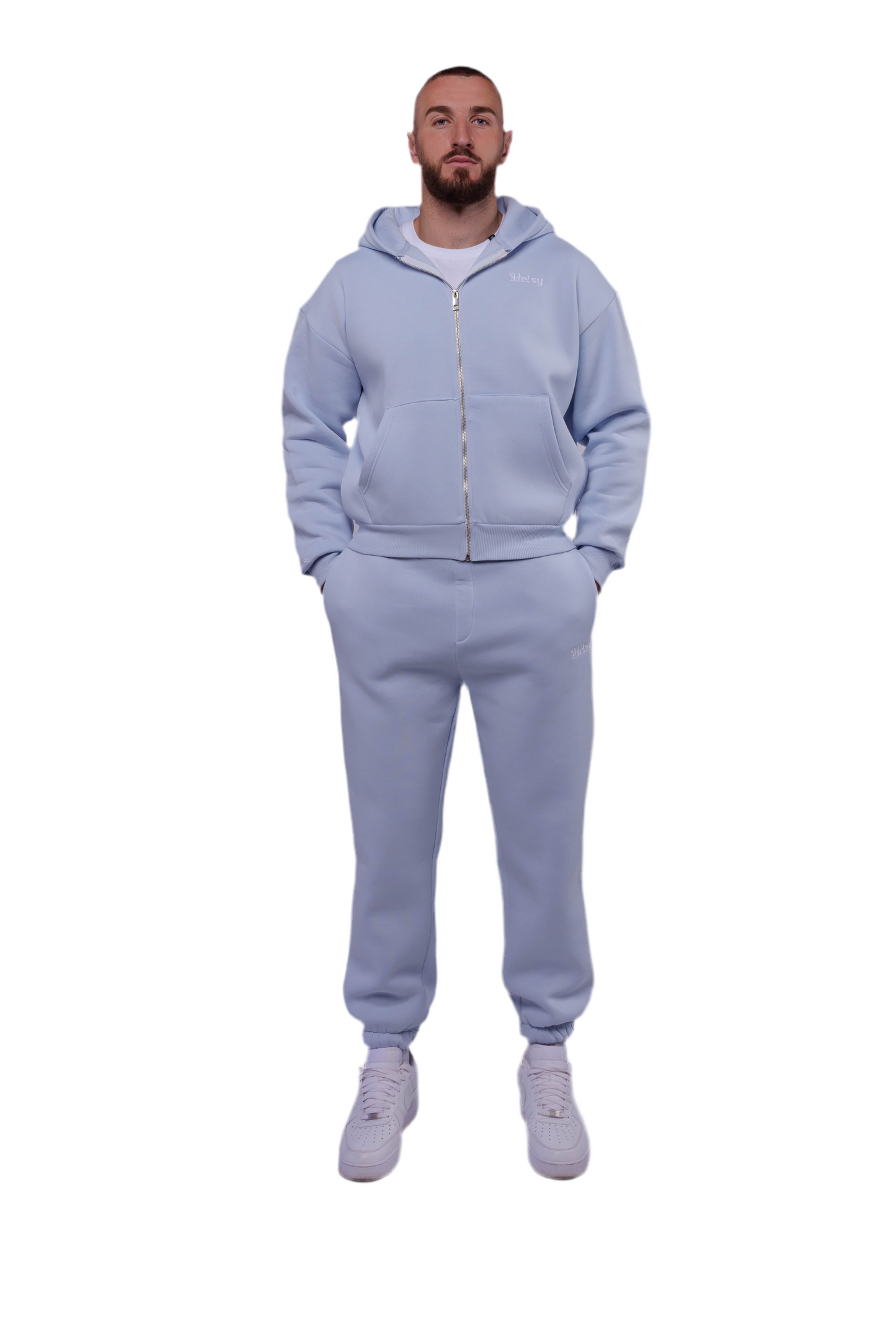 Cuff Leg Joggers i Kaltër i akullt - EDICION I LIMITUAR