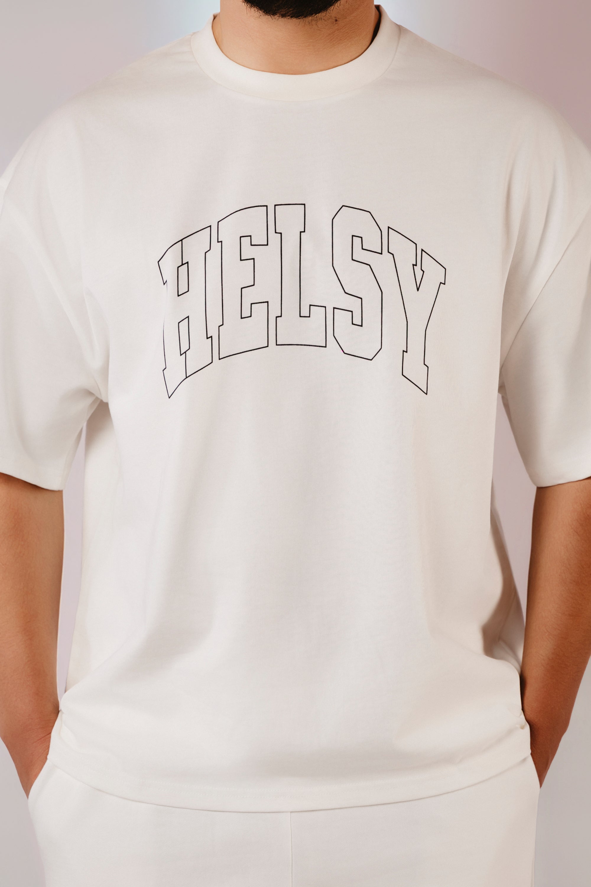 White Printed T-Shirt
