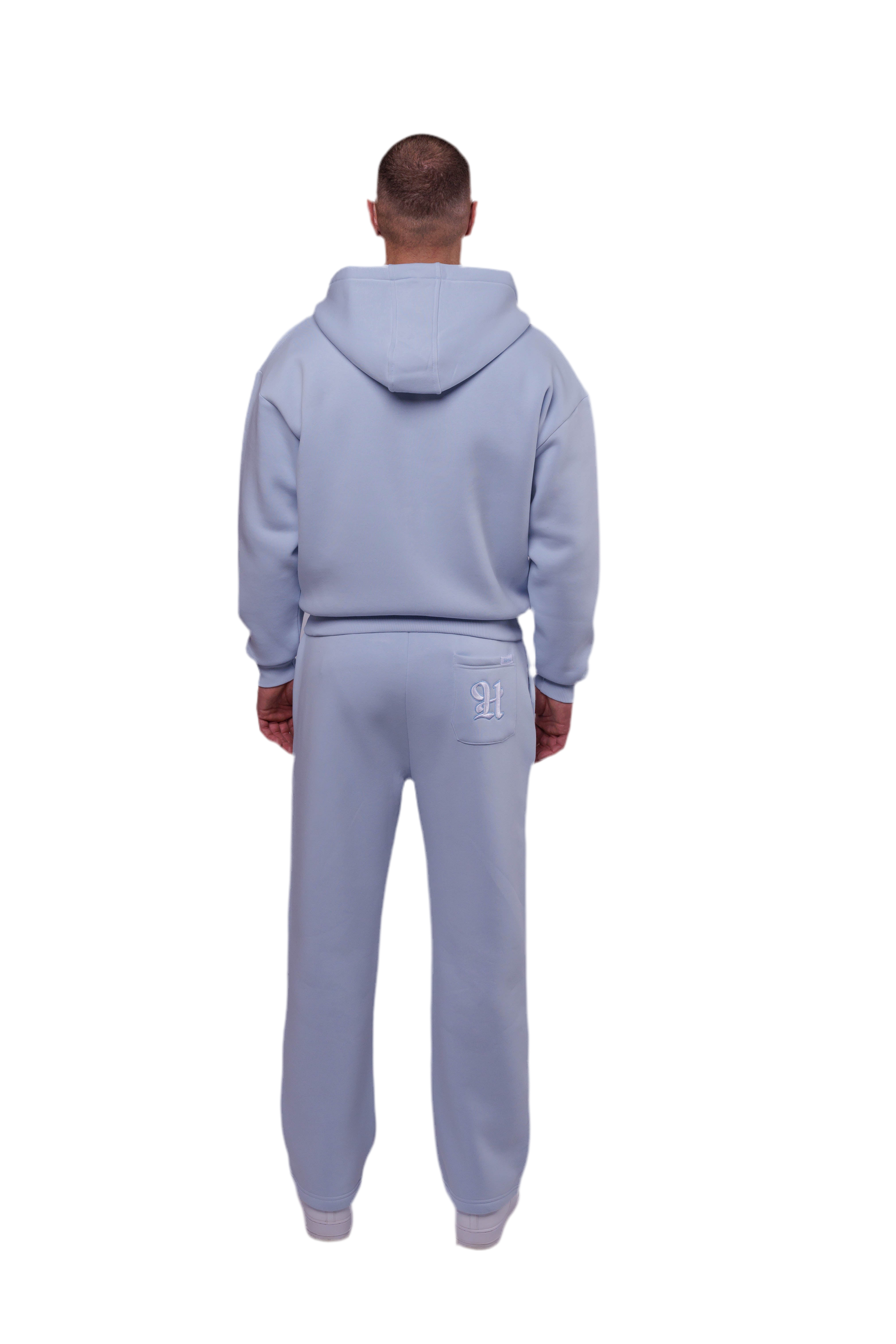 Zip hoodie i Kaltër i akullt