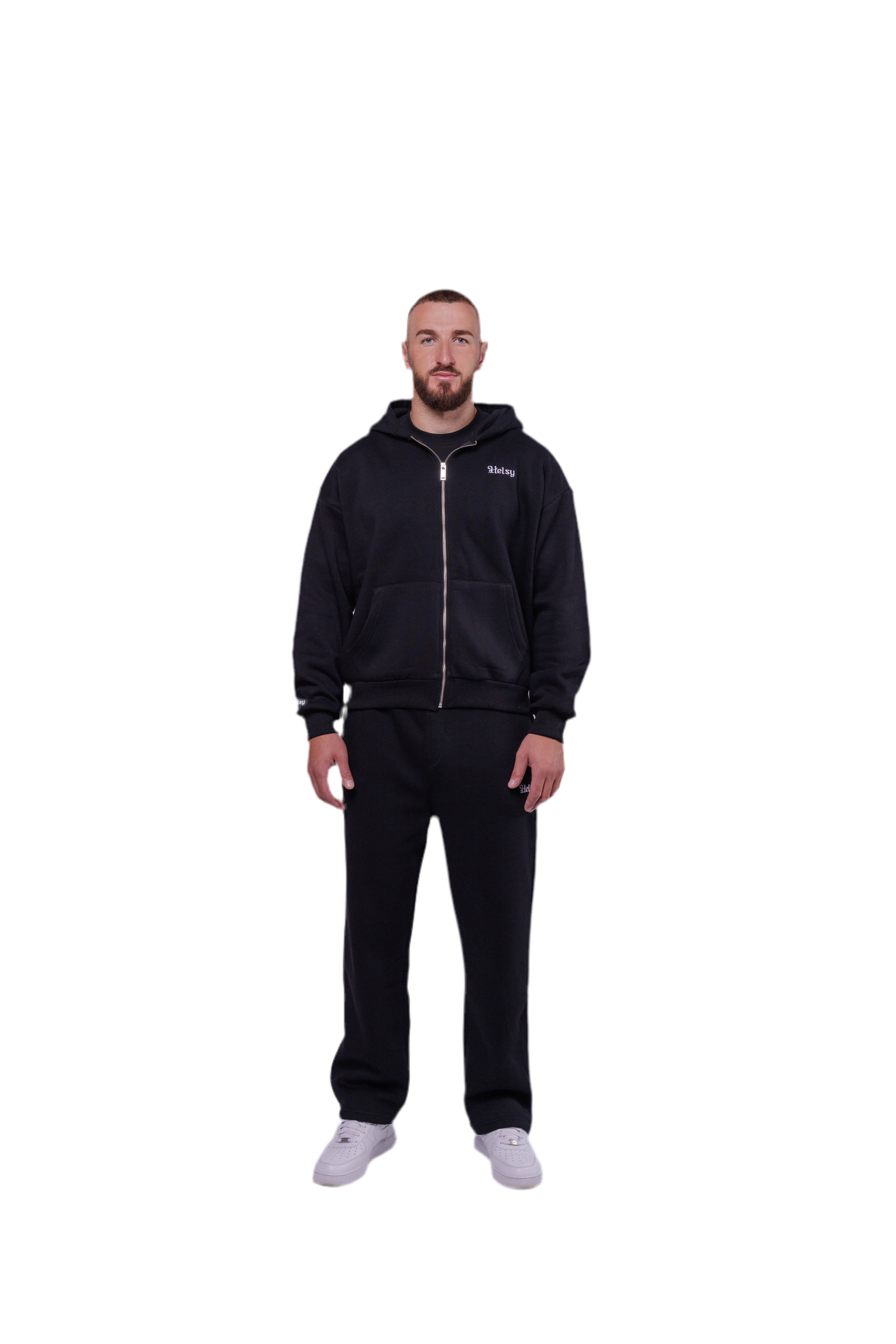 Trenerka komplet ngjyrë e zezë