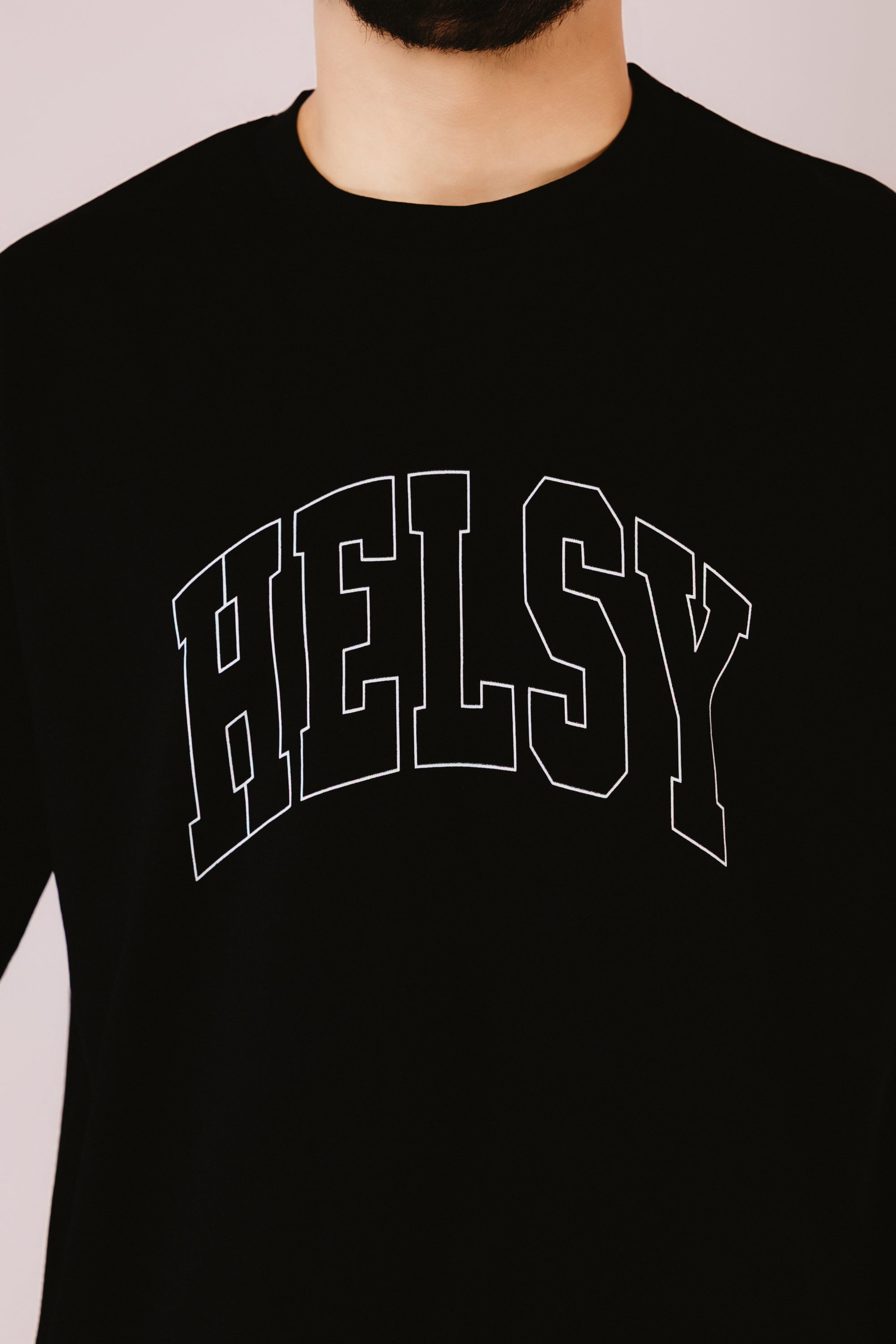 Black Printed T-Shirt