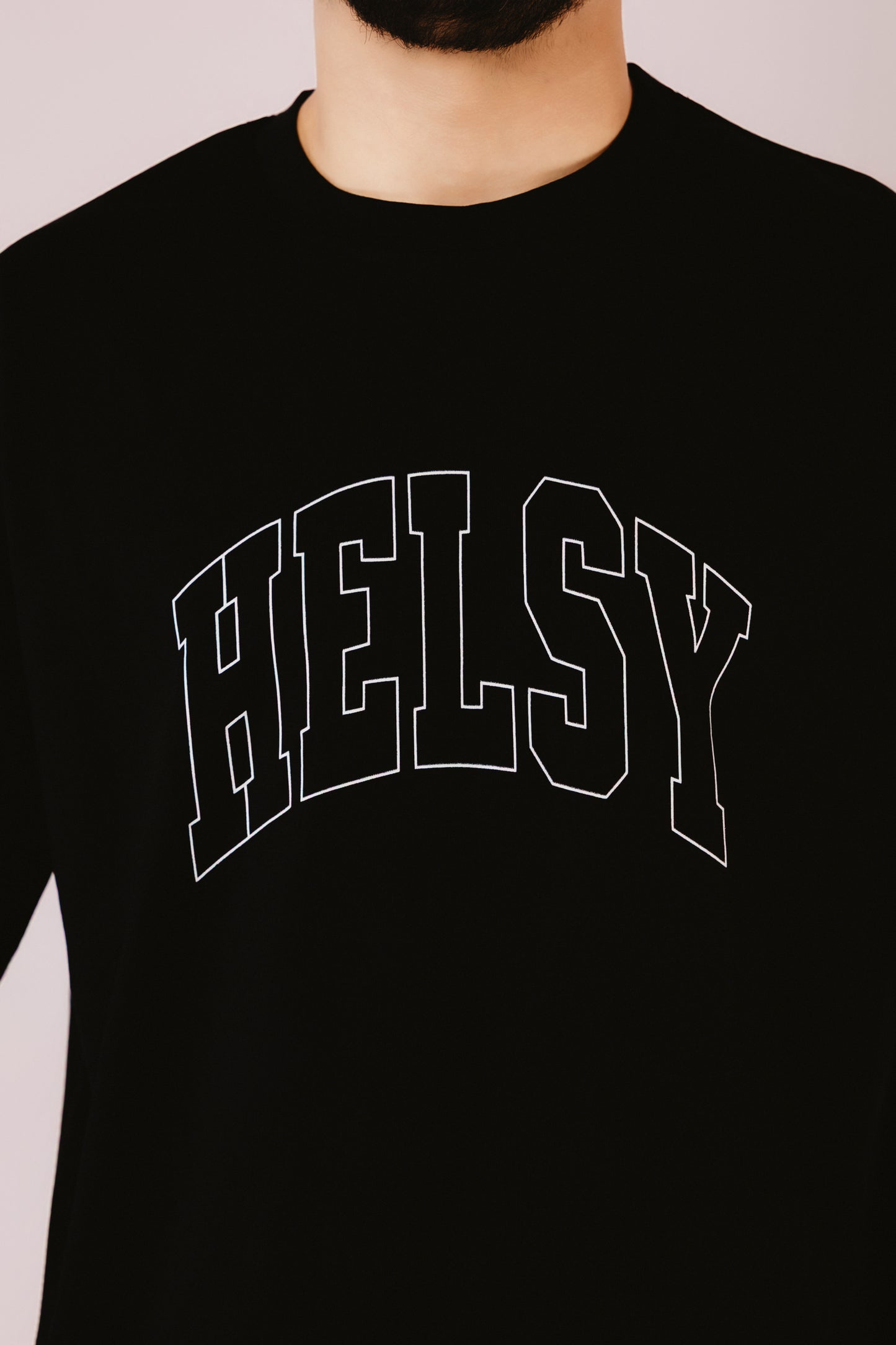 Black Printed T-Shirt