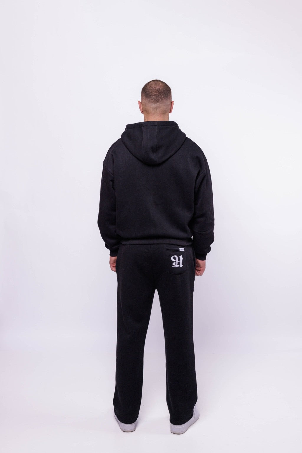 Black tracksuit set